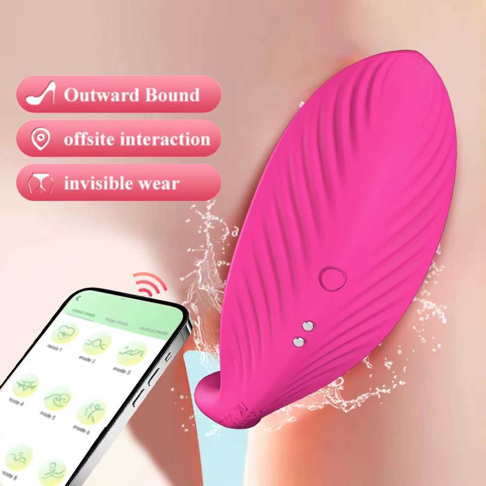 Wireless Bluetooth Clitoris Vibrator for Women APP Control Wearable Clitoris Stimulator Female Masturbator Sex Toys for AdultsXJ250218