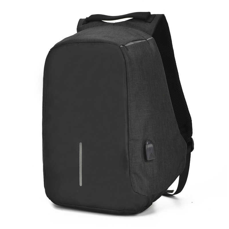 Anti Theft Computer Backpack Mens Business Commuting Backpack Laptop Usb Charging Backpack Large Capacity Day Backpack Travel Bag 241225