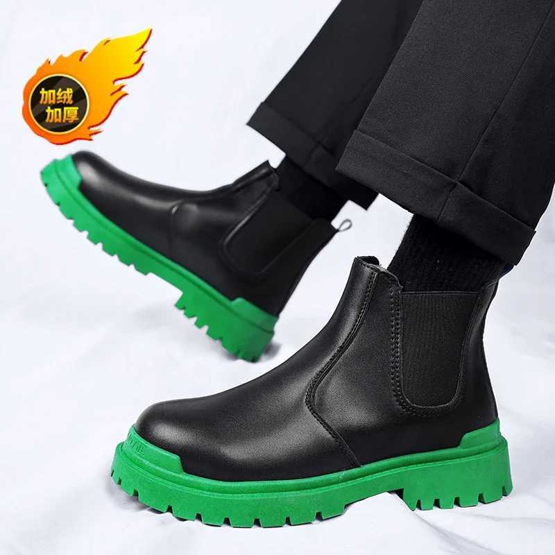 Ankle Boots Casual Sneaker Casual Shoes Leather Shoes Male Sneakers Loafers Sports and Leisure Work Wear Mens Autumn SneakersXJ250217