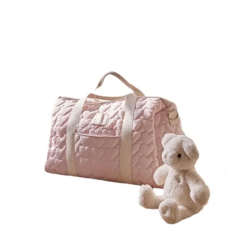2025 Korean Instagram Mommy Bag for Going Out Lightweight Diagonal Spanning Large Capacity Fashion Mommy BagHandheld Diaper 250218