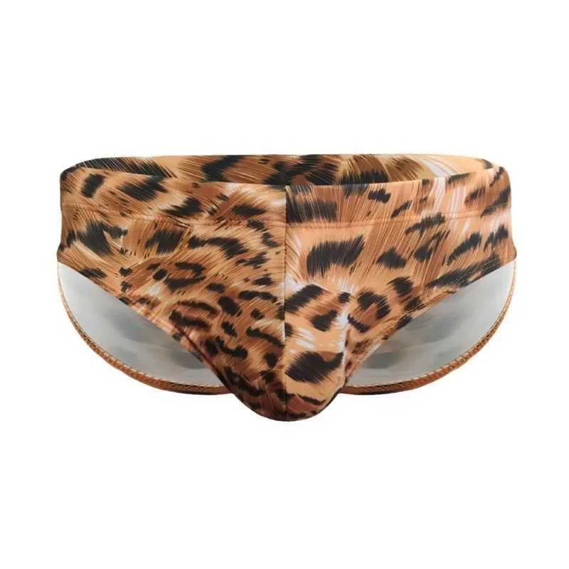 Tiger Stripe Swimwear for Mens Push Up Swim Trunks Bikini Sexy Padded Swimsuit Beach Shorts Surf Bathing Suit Gay Underwear M250218