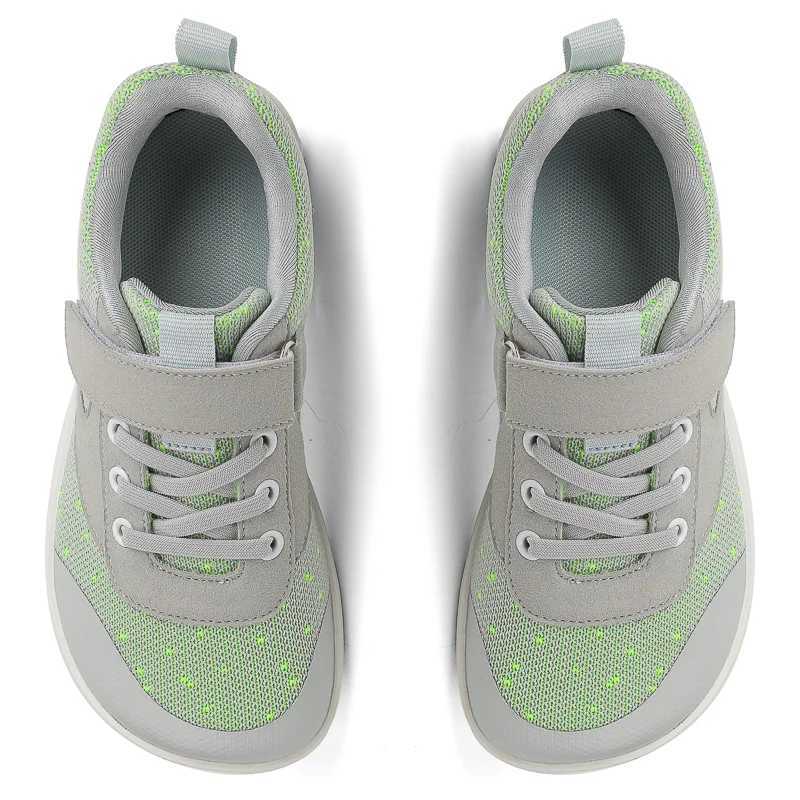 GudaFoot Kid Wide Width Barefoot Shoes | Boys/Girls Minimum Elastic Opening Sneakers | Flexible- Zero Drop Sole Z250217