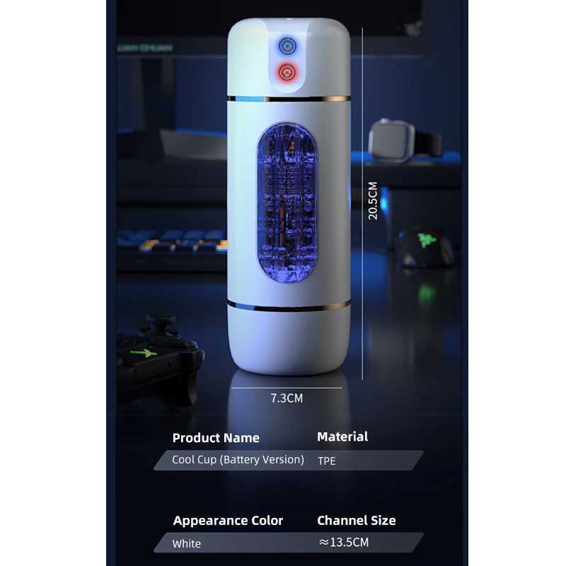 Men Masturbator Cup Manual /Automic Sucking Male Masturbator Vibration Blowjob Machine Sex Machine Penis Oral Machine W250218