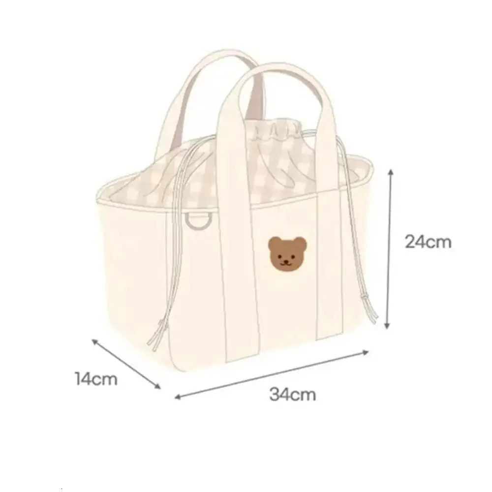 Canvas Baby Diaper Bag High-capacity Multifunctional Mommy Maternity Packs Heat Preservation Baby Stuff Nappy Bags 250218