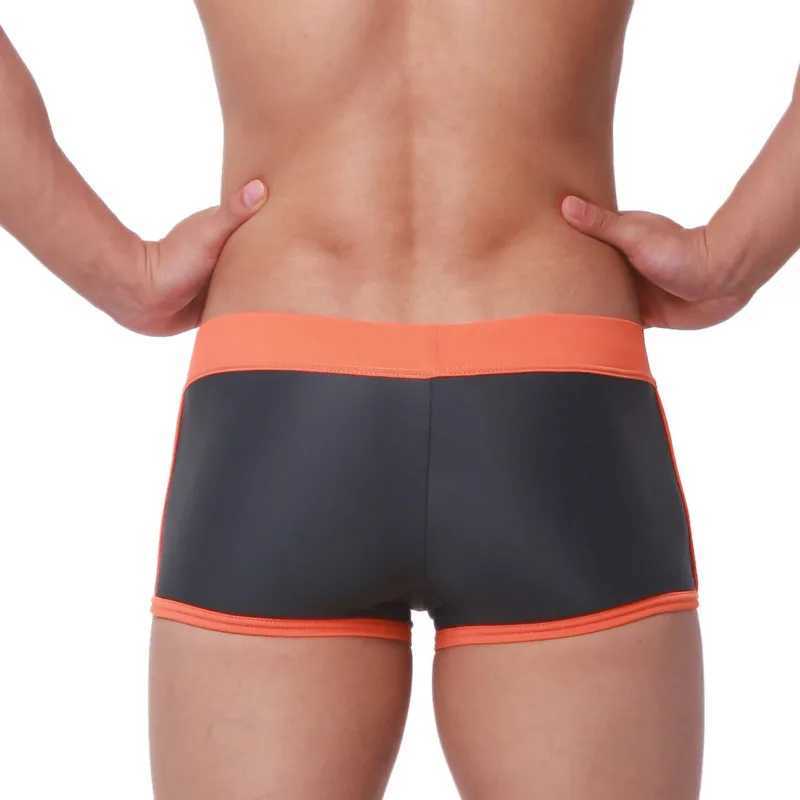 New Arrival Desmiit Swimwear Swimming Trunks For Men Swim Shorts Sexy Gay Swimsuit Beach Surf Boxers Briefs Bathing Suit Underpants Melting Z260314