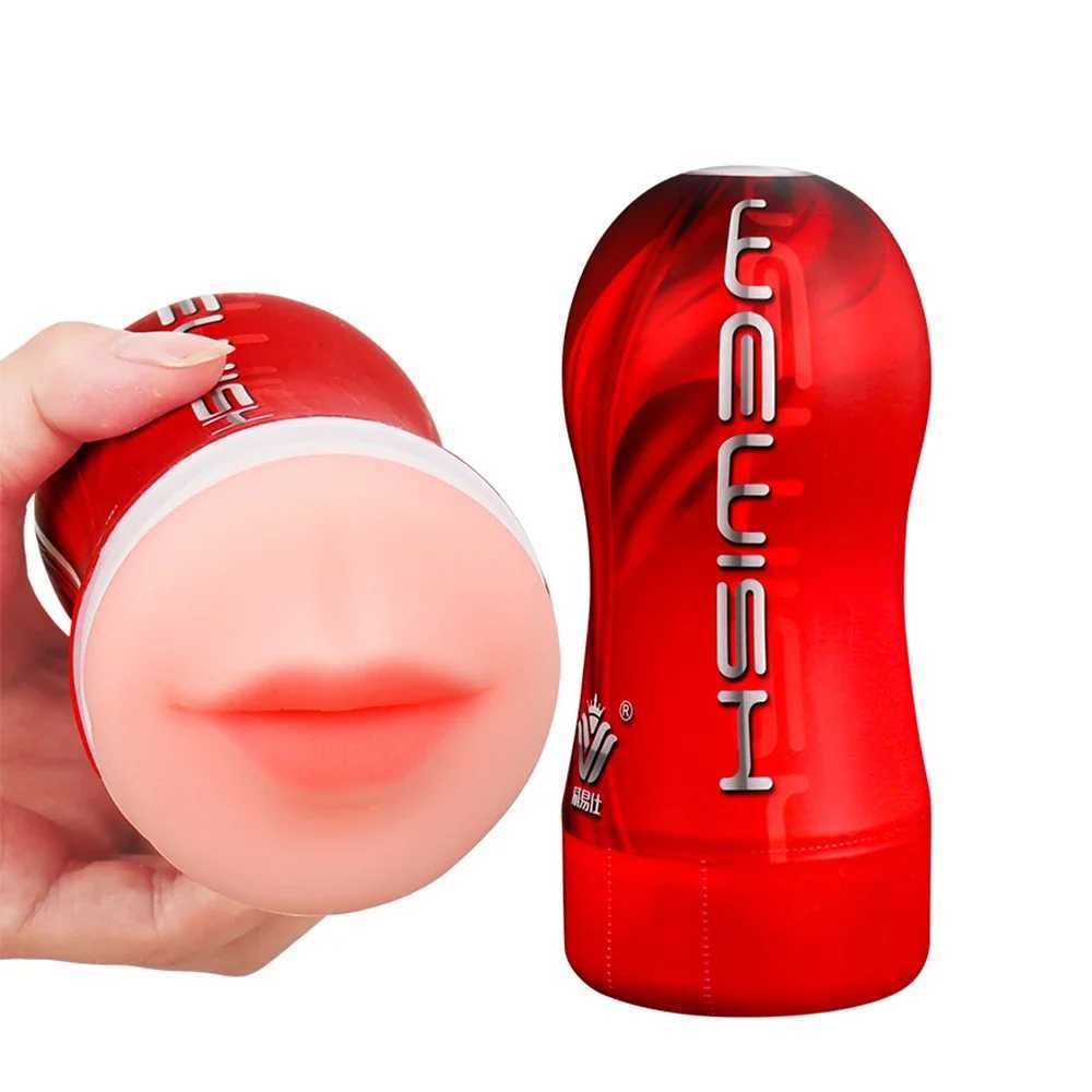 Sex Toys for Men Pocket Pussy Real Vagina Male Masturbator Sucking Cup 3D Silicone Artificial Anal Mouth Toys for Adults 8 W250218