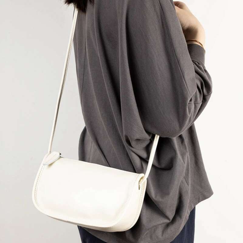 YANATARI Underarm Cowhide Genuine Leather Handbags Women Vintage Shoulder Bag Female Small Crossbody Bags High Quality