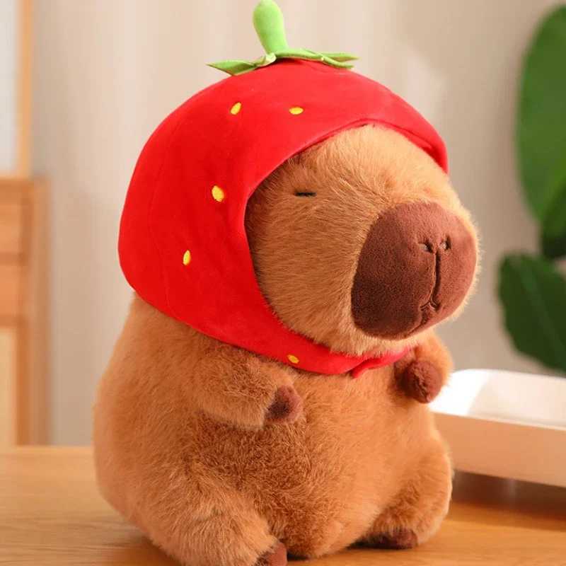 Capybara Plush Simulation Capibara Anime Fluff Toy Kaii Plushie Cute Doll Stuffed Animals Soft Doll Plush Gift Kid ToysXJ250218