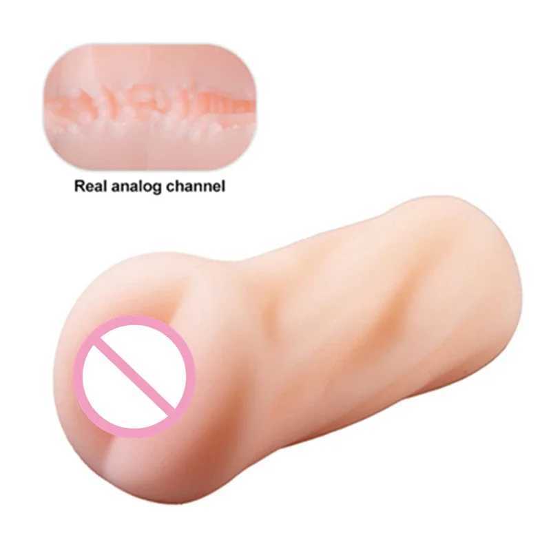 Pocket Pussy Male Masturbator Realistic Deep Throat Mouth Vagina Tight Anus Masturbation Sex Toys for Men Orgasm Adult Supplies W250218