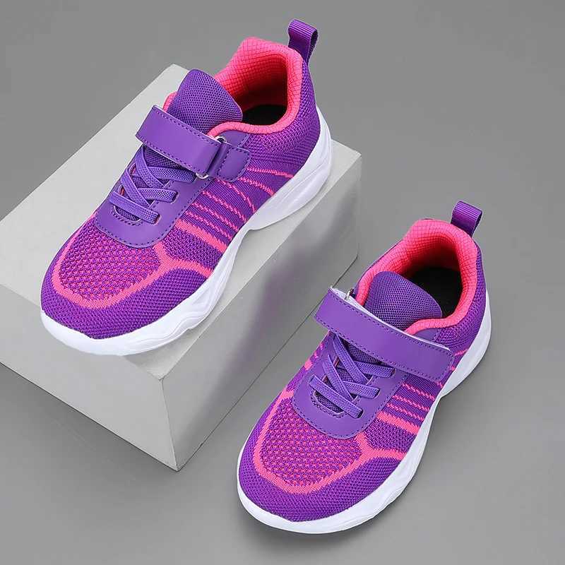 Children aged 6 to 12 Sneakers For Girls Mesh Breathable 8-14 years old Kids School Sports Casual Shoes Tennis Boys 10 years old Z250217