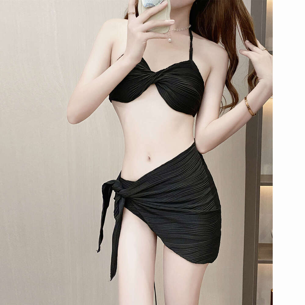 Tengchuang Split Three Piece Set for Girls, Women's Bikini, Slimming Vacation Hot Spring Swimsuit Bikini Designer Swimwear New Product New Arriva