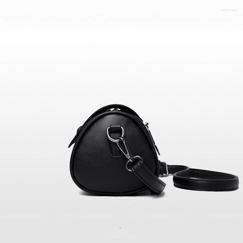 Totes 2025 Small Bag Women's Trendy Versatile Cylinder Bags Shoulder Crossbody Pillow Solid Color Simple