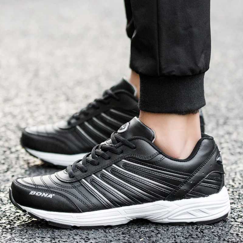 BONA 2023 New Designers Man Comfortable Athletic Footwear Anti-slip and Breathable Outdoor Sports Shoes Men Lightweight SneakersC250304
