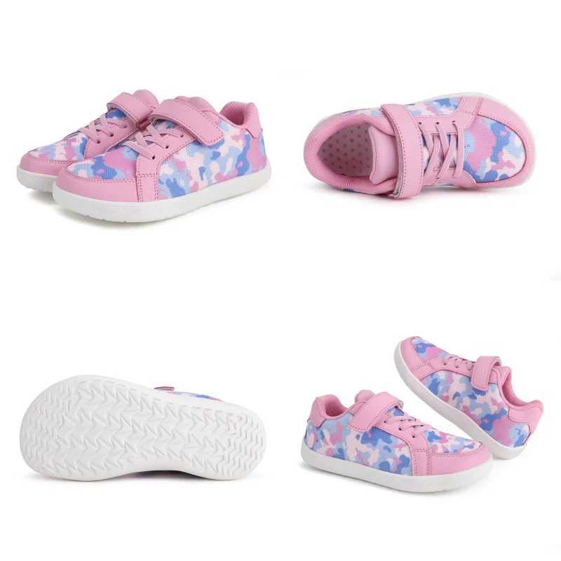 GudaFoot Little/Big Kid Wide Width Barefoot ShoesBoys/Girls Minimst Elastic Opening SneakersFlexible-Zero Drop Sole Z250217