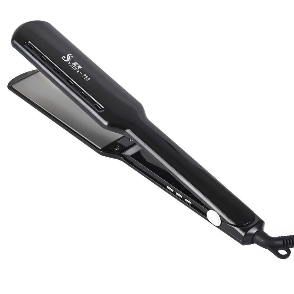 Tempering barbershop hair straightener Electric splint Perm straightener Straight clip curling iron CL250218