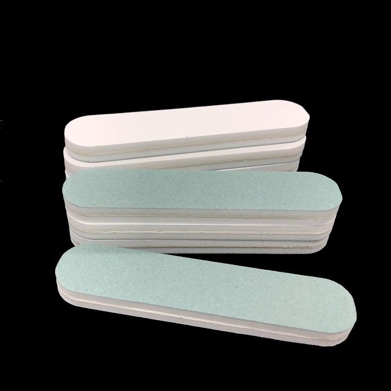 100pcs/lot Nail Buffer Block Polishing UV Gel Nail Polisher Manicure Pedicure Tools Nail Care 600/3000 Grit Ongles Accessoires 250214