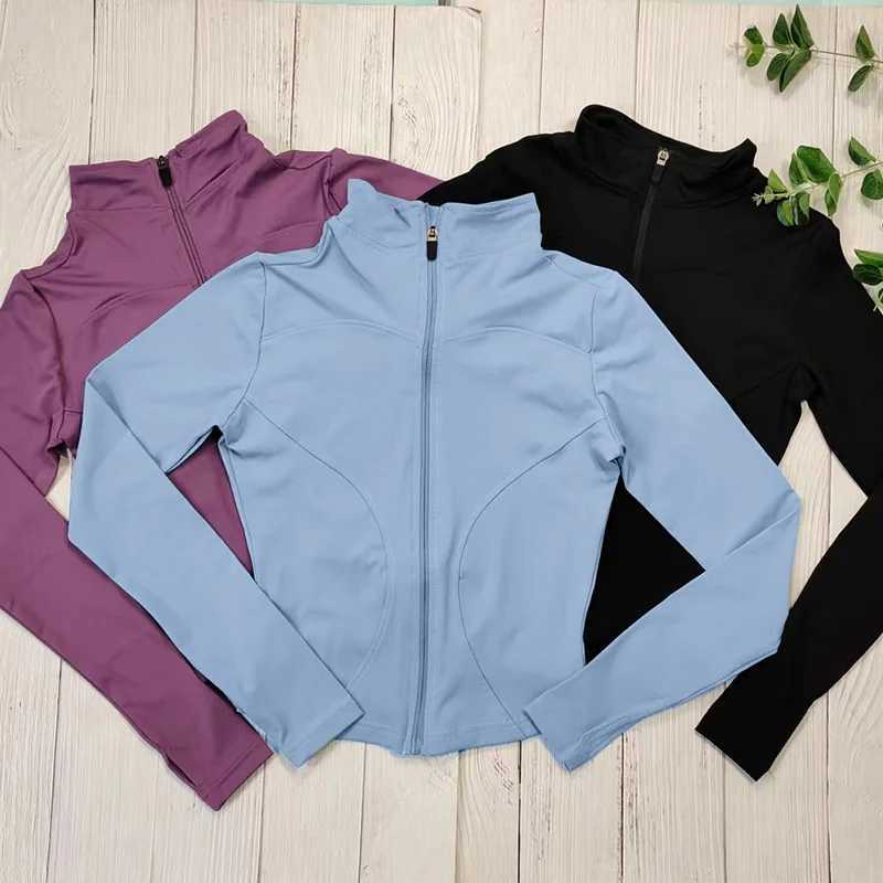 Active Shirts Tees MXLLINA Zipper Horse Riding Jacket Tops Equestrian Competition Base Layer Women Long Slve Coat Equestrian Training Shirts H25218