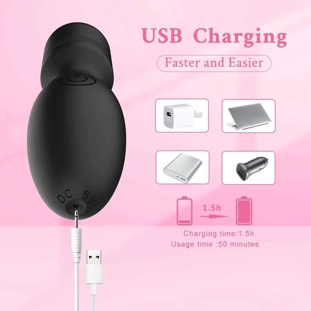 Mini massage stick electric massage stick silicone material 10 frequency USB charging convenient to carryXJ250218