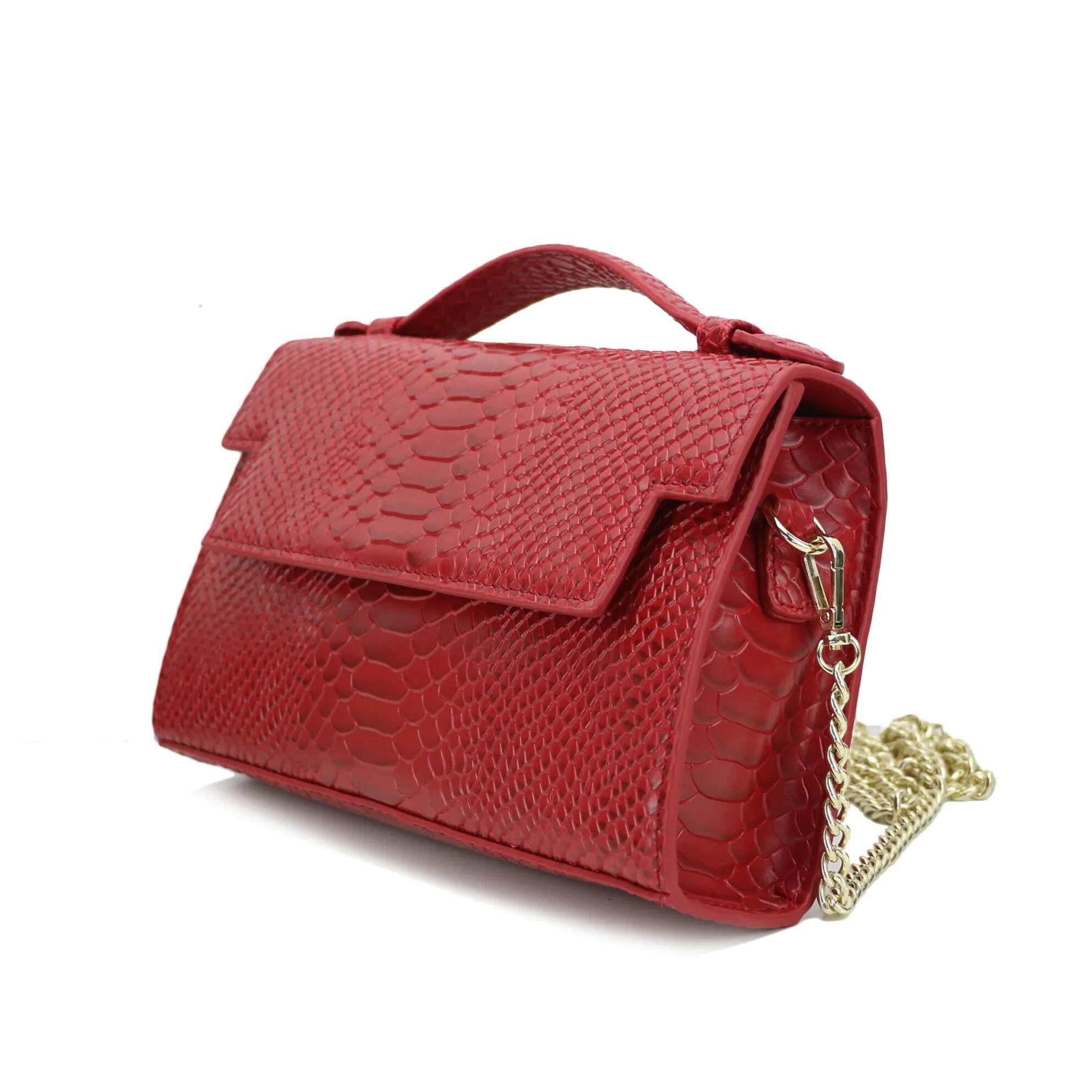 Fashion Monogram Women Handbag Pattern Clutch Ladies Bag Leather Shoulder Chain Purse