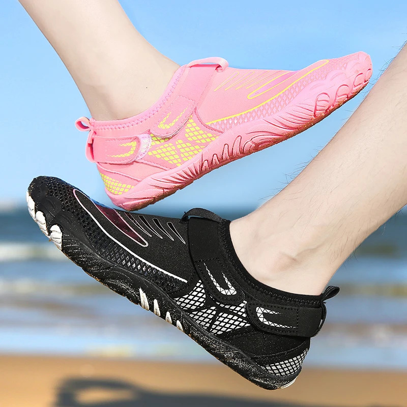Swimming Shoes Men Beach Aqua Shoes Women Quick Dry Barefoot Upstream Surfing Slippers Hiking Water Shoes Wading Unisex Sneakers 250217
