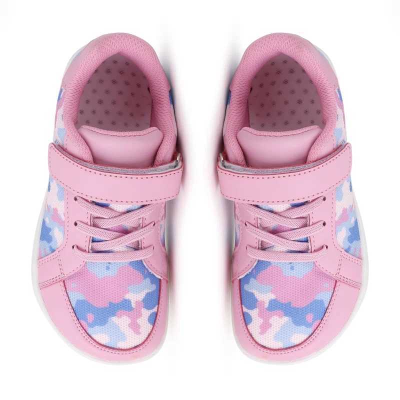 GudaFoot Little/Big Kid Wide Width Barefoot ShoesBoys/Girls Minimst Elastic Opening SneakersFlexible-Zero Drop Sole Z250217