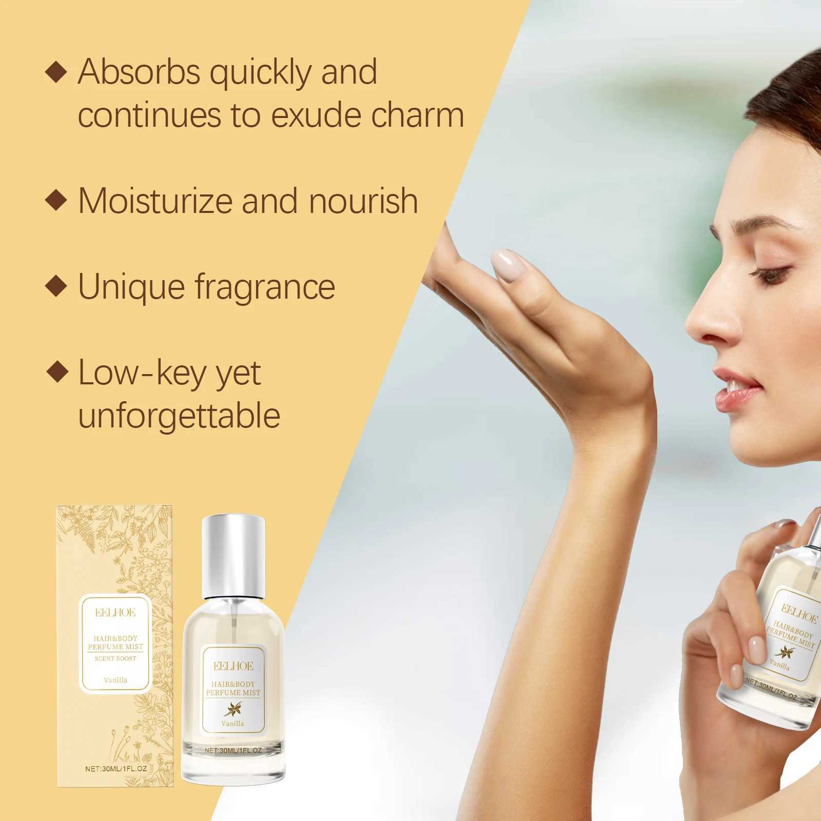 30ML New 2025 Fashion Secret Pheromone Perfume for Women Men Body Emotions Spray Pheromone Attract Air Fresher Deodorant W250218