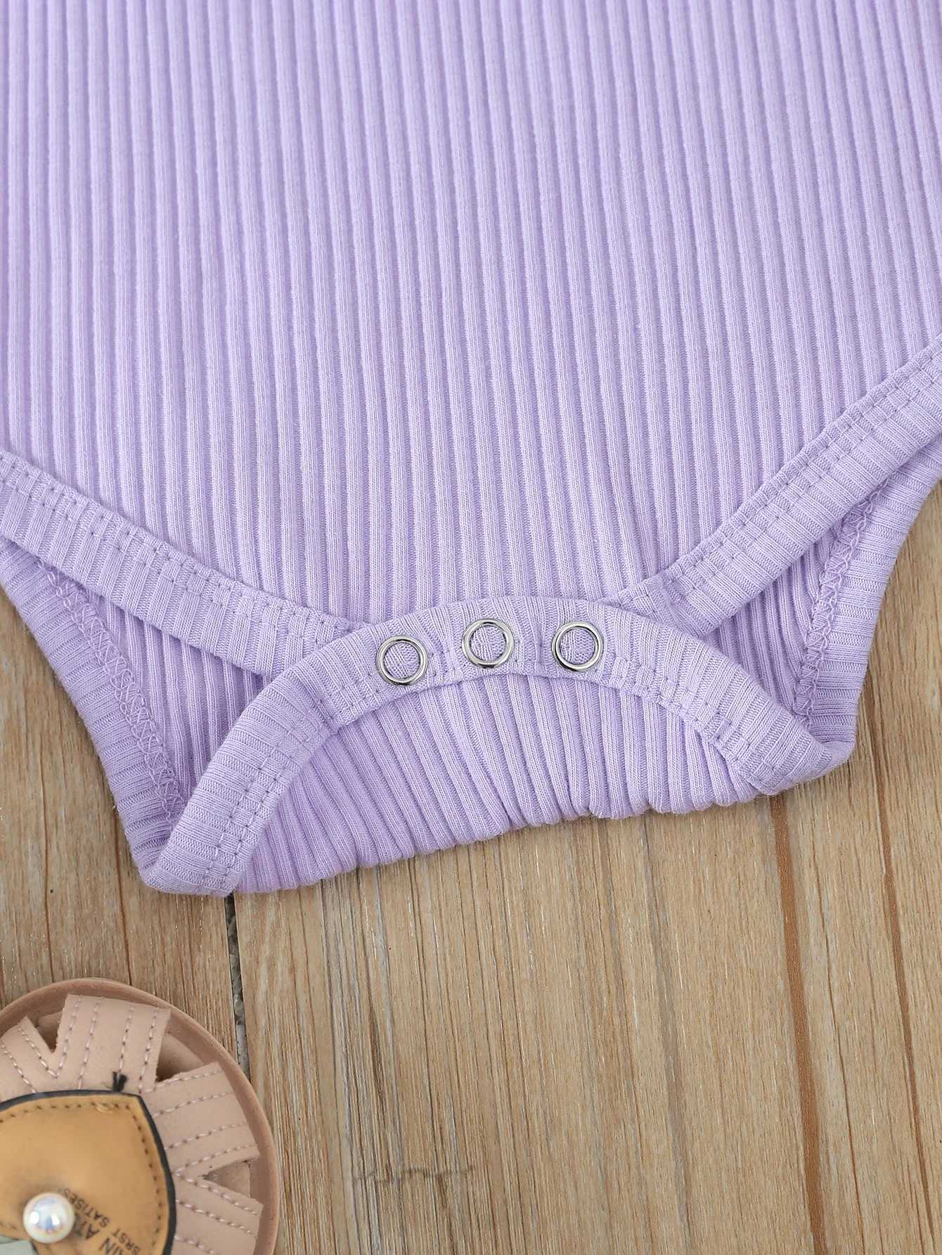 Summer Newborn Baby Girl Clothes Set Sleeveless Bodysuit Printed Shorts 3pcs Clothing Suit Baby Girl Clothes For 0-1Years W250218