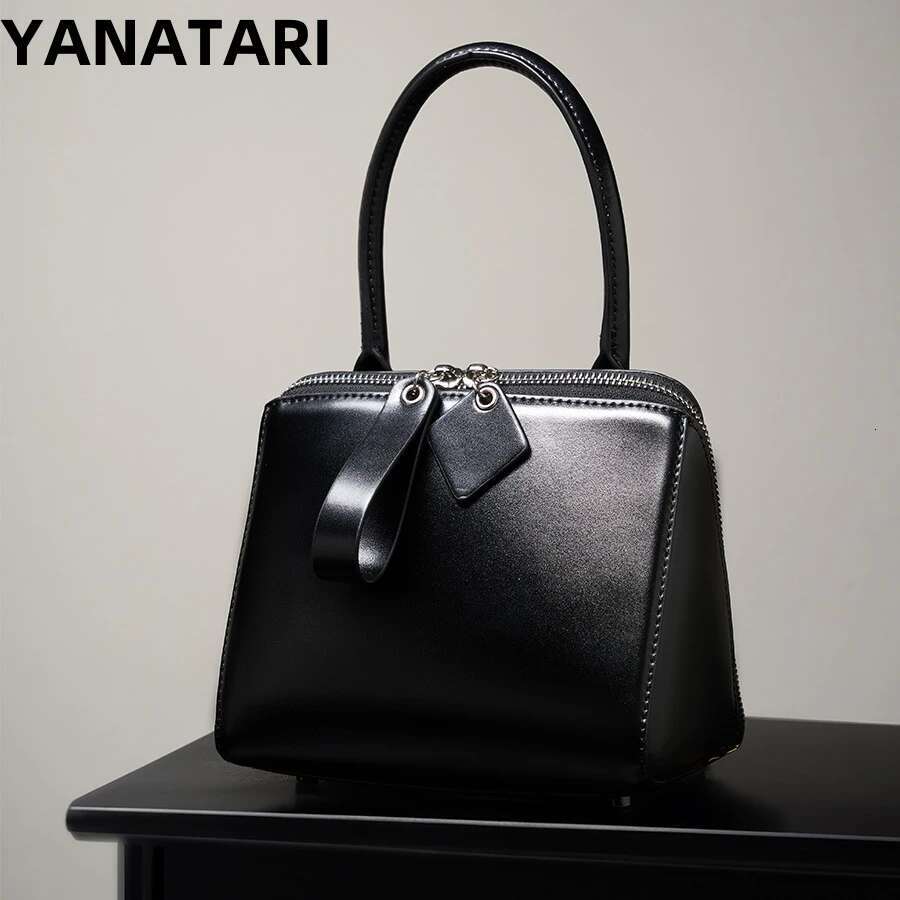 YANATARI Mini Summer Crossbody Bags Genuine Leather Woman 2024 Handbag Minimalist Shoulder Bag