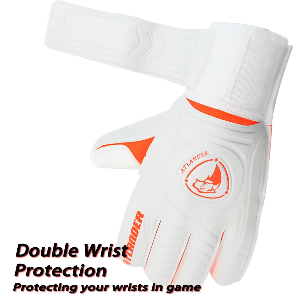 Size 5/6/7/8/9/10 Finger Save Goalkeeper Gloves Football Latex Guard Grip Protection Kids Adults Soccer Fingerave Goalie Glove 250214