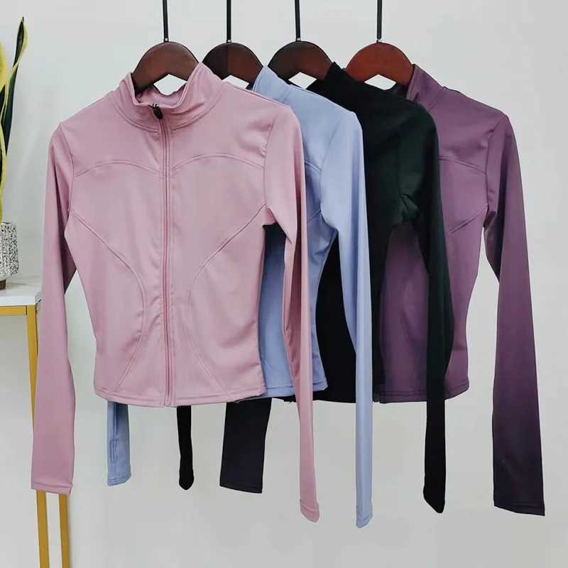 Active Shirts Tees MXLLINA Zipper Horse Riding Jacket Tops Equestrian Competition Base Layer Women Long Slve Coat Equestrian Training Shirts H25218