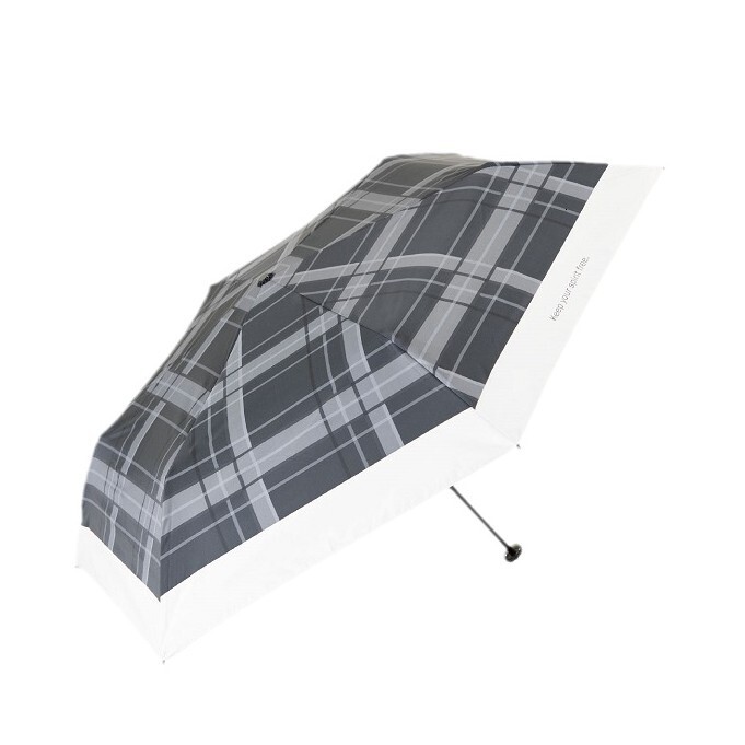 138g Ultralight umbrella Manual folding plaid sun umbrella Sunblock UV protection sunshine and rain umbrella