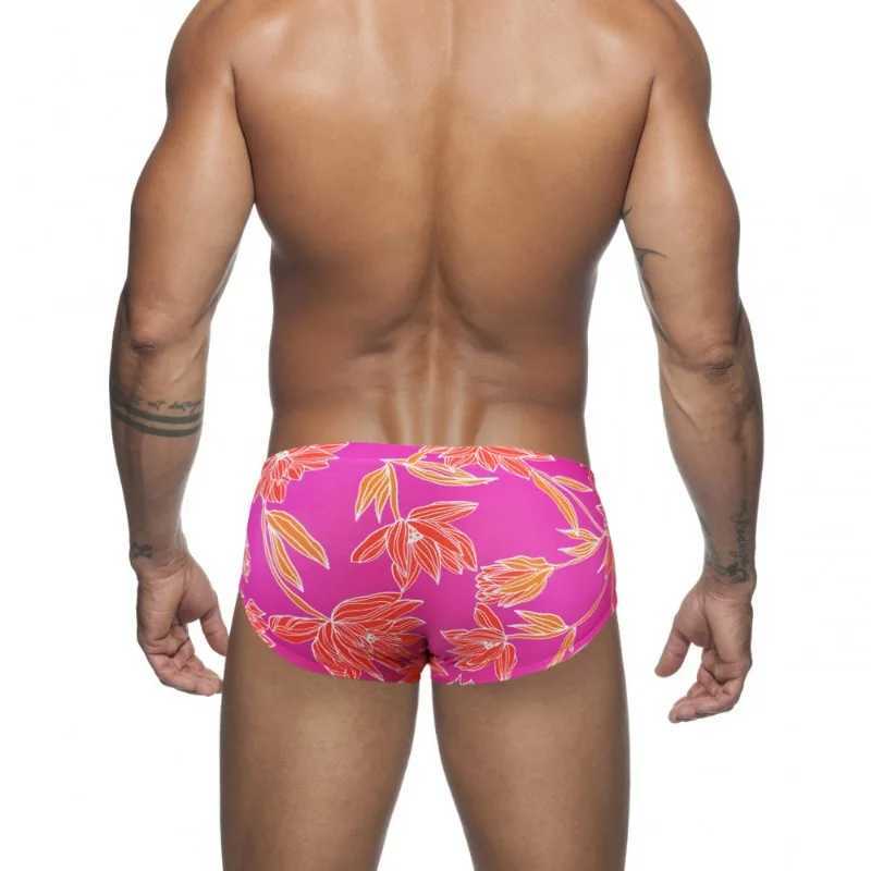 Mens Sexy Beach Shorts Summer low-waisted Swimming Surf Beach Swimwear Boxer Briefs Bikini Surfing Trunks Beach Wear Swimsuit M250218