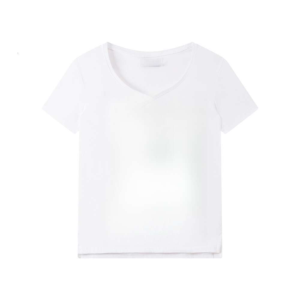 Short Sleeved Printed Loose Low Neck T-Shirt For Female Internet Celebrities, Same Style