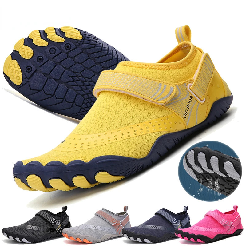 Men Water Shoes Women Wading Sneakers Drainage Barefoot Beach Aqua Shoes Quick Dry Fitness Yoga Shoes Sea Diving Swim Sandals 250217