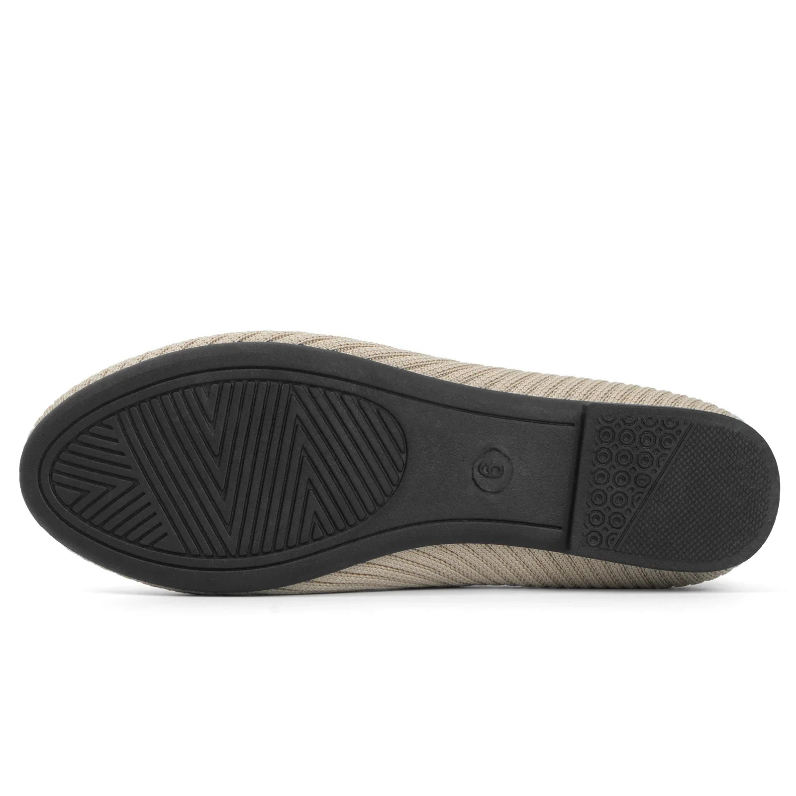 Women Mesh Flat Sneakers Round Toe Dress Shoes Knit Ballet Breathable Non-Slip Walking Shoes Lightweight Slip on Running Sneaker 250214