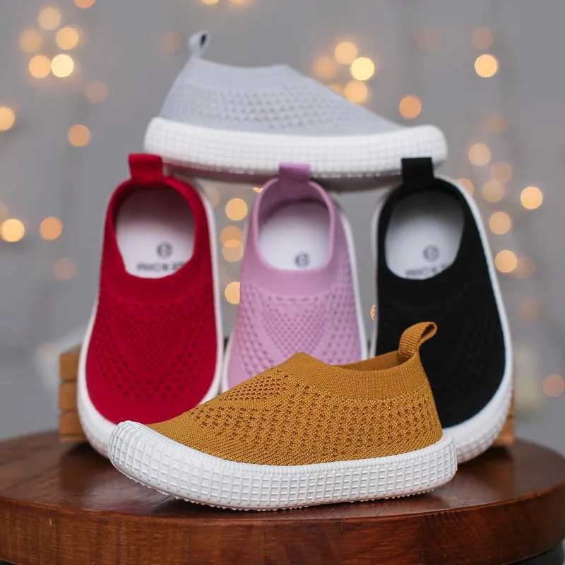 JGSHOWKITO Kids Shoes Boys Shoes Girls Shoes Air Mesh Breathable Soft Running Sports Sneakers For Toddlers Children 21-30 Brand Z250217