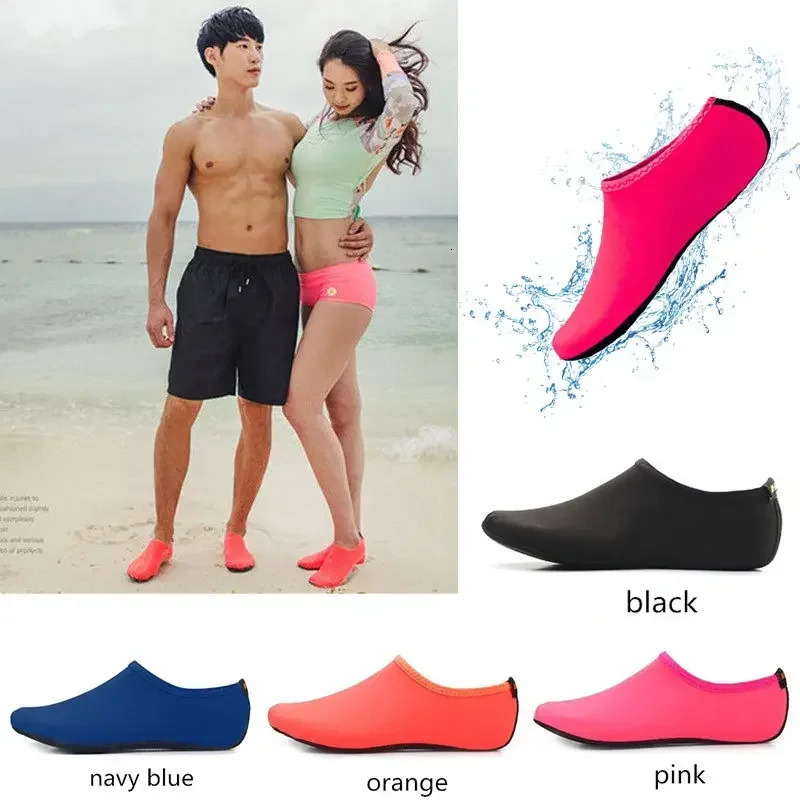 Water Shoes Men Women Swimming Socks Printing Color Summer Beach Sneakers Seaside Sneaker Socks Slippers For Men Women 250217