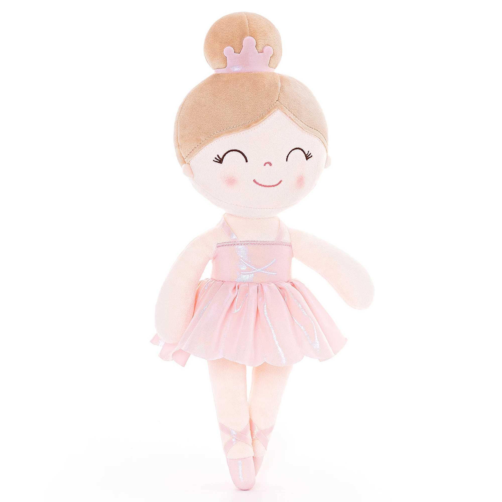 Gloveleya Soft Baby Doll 2024 Symphony Mist Gold Ballerina Girl Dream Girl Doll Children Cloth Toy Birthday Gift PinkXJ250218