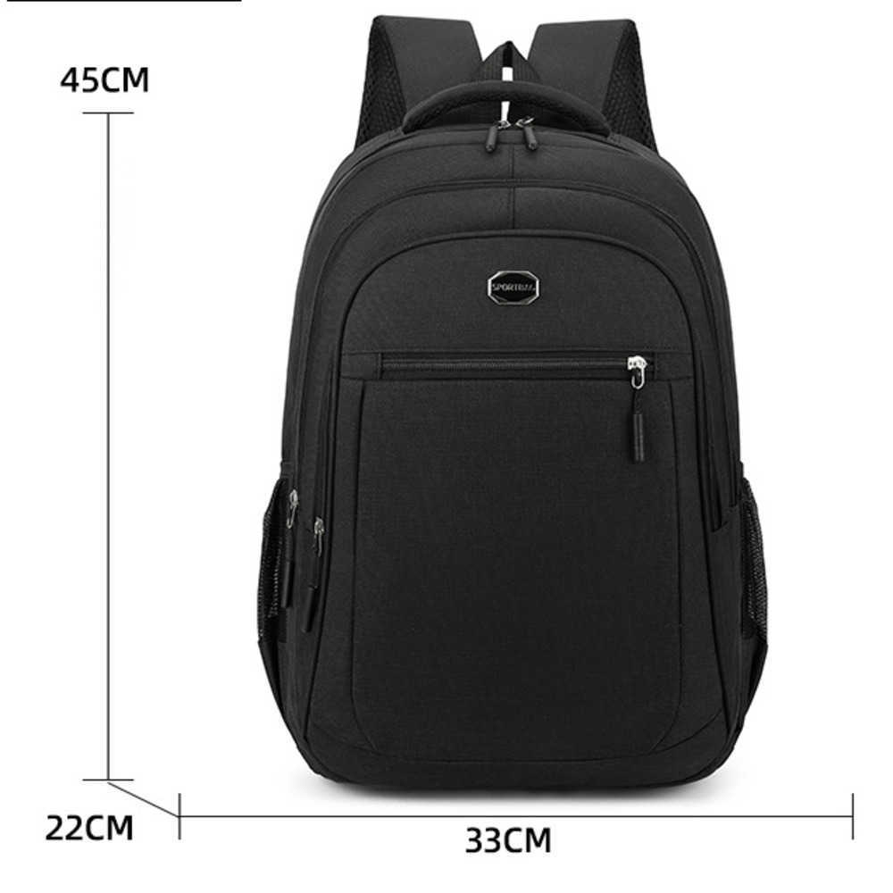 Computer Backpack Mens Backpack Business Large Capacity Printable Simple Backpack for Junior High School Students Day Backpack Travel Bag 241225
