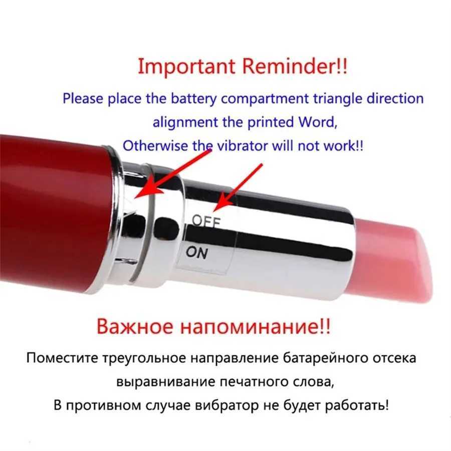 Mini Secret Lipstick Vibrator Masturbator Bullet Vibrator Clitoris Stimulator G-spot Massager Adult Toys Sex Toy For WomenXJ250218