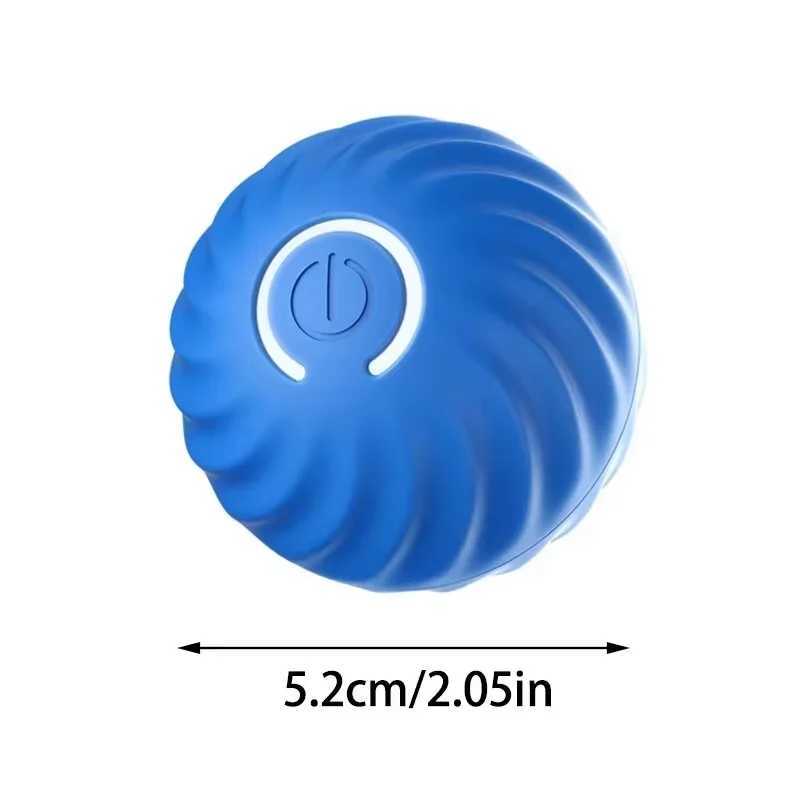 Others Dog Toys Chews Dog Toys Intelligent Gravity Jump Ball Rechargeable Bite-Resistant Rolling Ball Cat And Dog Chase Interactive Pet Toys H250217