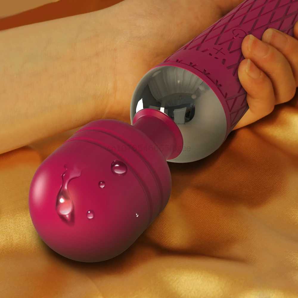2025 Hot Dildo AV Stick Magic Vibrator Wand Vagina Clitoris Stimulator Body Massager Erotic Goods Sex Toys for Women AdultsXJ250218