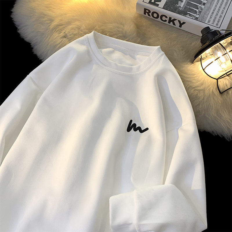 M8132 Sweatshirts for men spring 2025 new styles for inner wear loose heavyweight