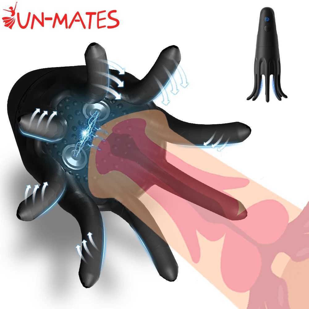 Male Masturbator Penis Vibrator with 0 Vibrating Modes Male Stroker Penis Trainer 360Training Wrapped Adult Sex Toys for Men W250218