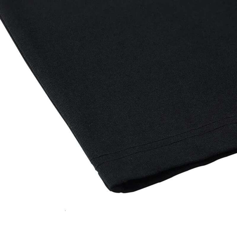 2024 T-Shirt Streetwear Shadow Graphic T Shirt Cotton Hipster Men Tshirt Unisex Tops Tees Black Hip Hop Clothing