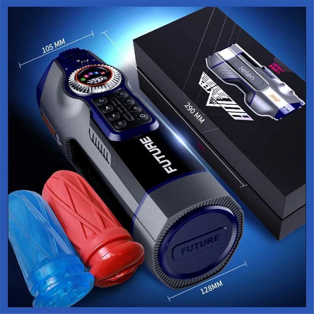 Leten 708 New 3 Generation Automatic Telescopic Male Masturbator Vagina Real Pussy Heating Moaning Masturbation Sex Toy For Men W250218