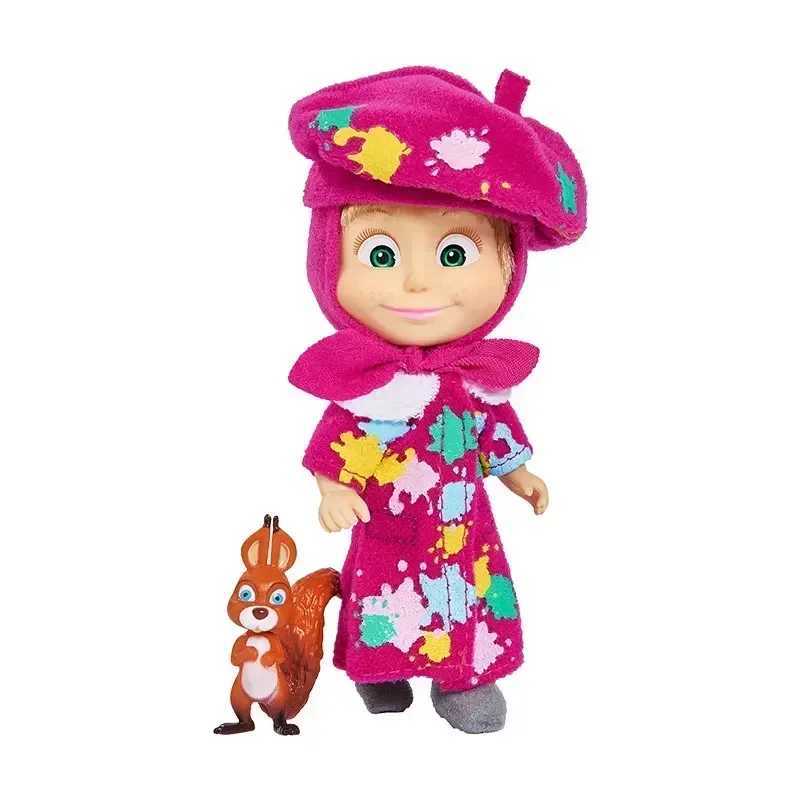 Mashas and The Bear Doll Toy Classic Set Anime Figure Collectible Bear Model Doll Room Decor Surprise Toy New Yer GiftXJ250218