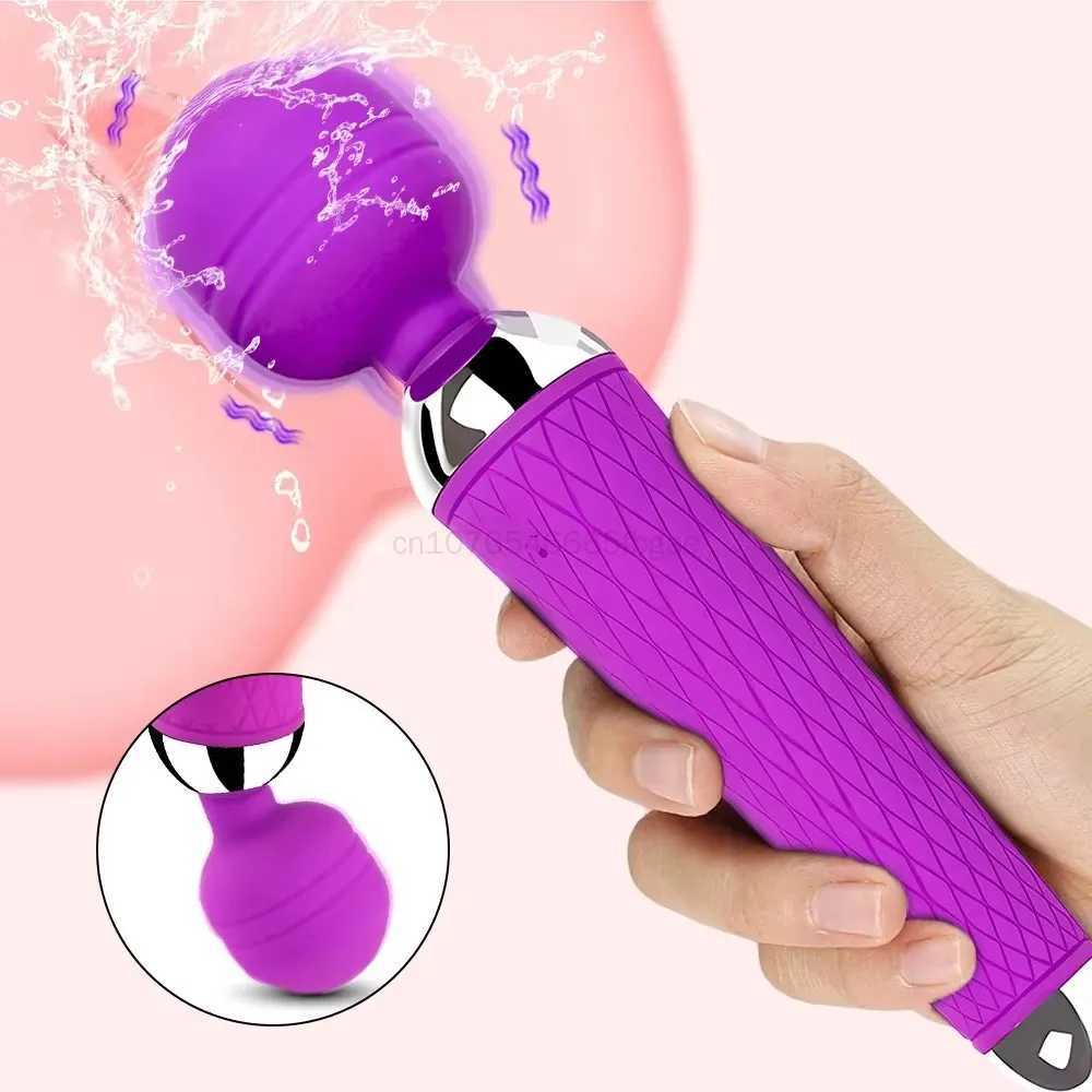 2025 Hot Dildo AV Stick Magic Vibrator Wand Vagina Clitoris Stimulator Body Massager Erotic Goods Sex Toys for Women AdultsXJ250218