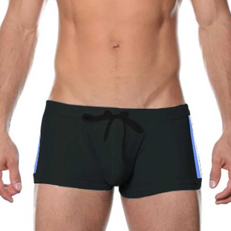 New Arrival Sexy Swimwear Mens Nylon Quick Dry Surfing Board Shorts MaLE Sport Beach Swimming Trunks Pouch Bathing Swimsuits Z260313