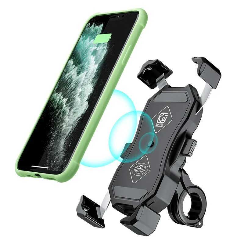 lders Motorcycle Phone Holder Fast Wireless Charging Quick USB Charger Moto Motorbike Mirror Stand Support Cellphone Handlebar Mount S25218